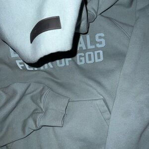 fear of god essentials hoodie